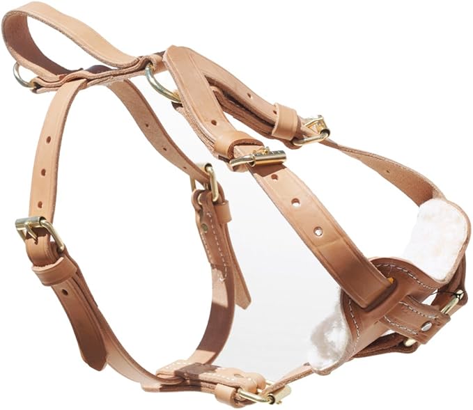 Signature K9 Leather Tracking Harness