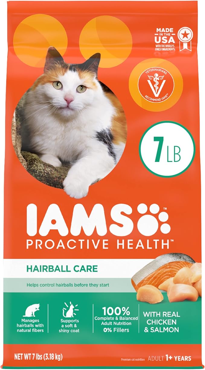 Iams Proactive health hairball control cat food