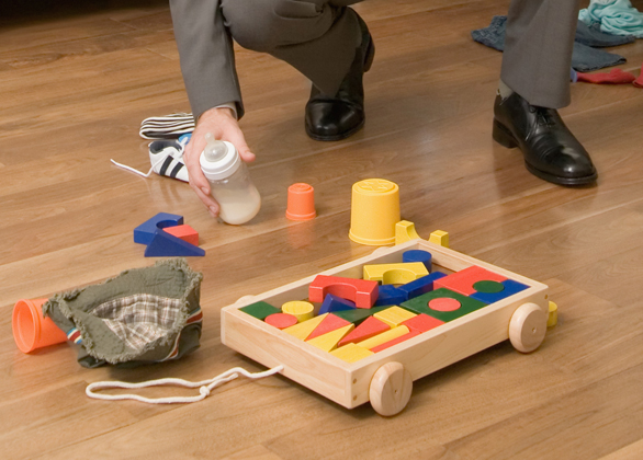 Clean Up Cluttered Floors