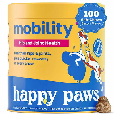 happy paws mobility hip and joint health