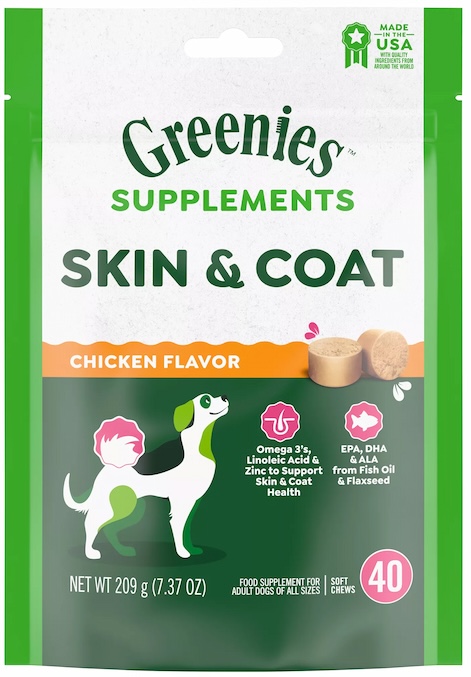 Greenies Supplements: Skin & Coat